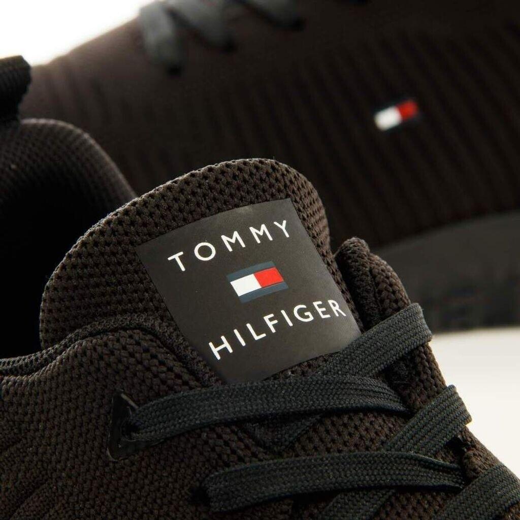 Sneakers Tommy Hilfiger Signature Knitted Trainers (FM0FM02838) Black