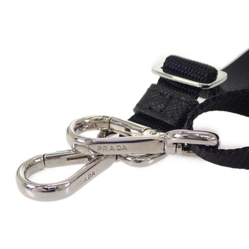 Prada 2ZH108_2DMH_F0002 Umhängetasche schwarz Safiano/Nylon Damen