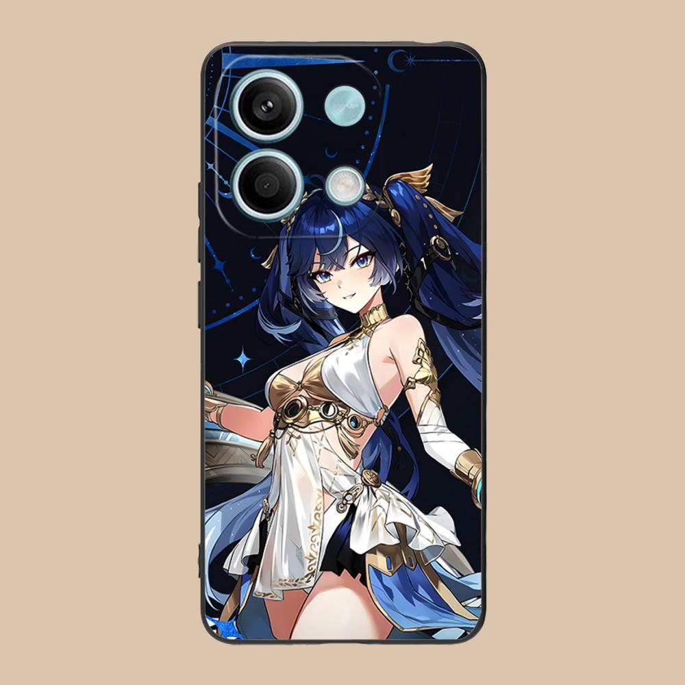 

Wuthering Waves Luno Phone Case for POCO M7 M6 M5 M4 M3 X7 X6 X5 X4 X3 Pro GT 5G Colorful Printing Cover Cover Luxury Smartphone Poco X3 GT