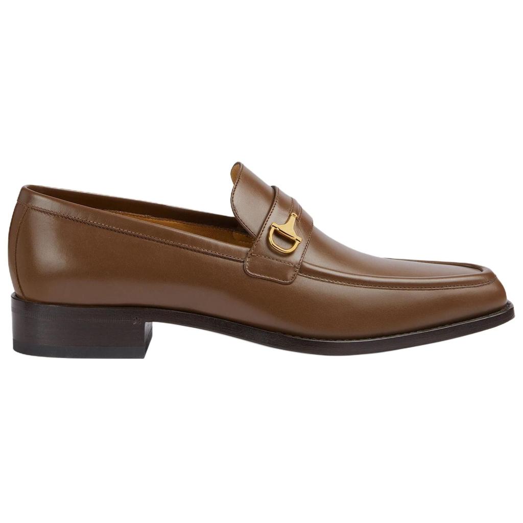 Gucci Horsebit Loafers Men's Brown 757774 AFE00 2361