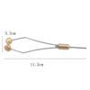 For Fishing Fly Tying Tool Rod Tying Thread Tying Fly Tying Bobbin Holder 20g Stainless Steel+brass Waterproof