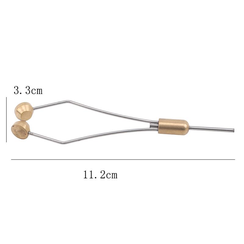 For Fishing Fly Tying Tool Rod Tying Thread Tying Fly Tying Bobbin Holder 20g Stainless Steel+brass Waterproof
