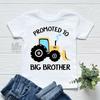 Promoted To Big Brother Tshirt For Boys Tractor Shirt Pregnancy Announceunisext