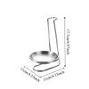 Stainless Steel Vertical Spoon Rest Stable Cooking Utensils Bracket  Restaurant