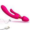 3 Motor Vibrating G Spot Clitoris Anal Double Ended Rabbit  Rabbit s