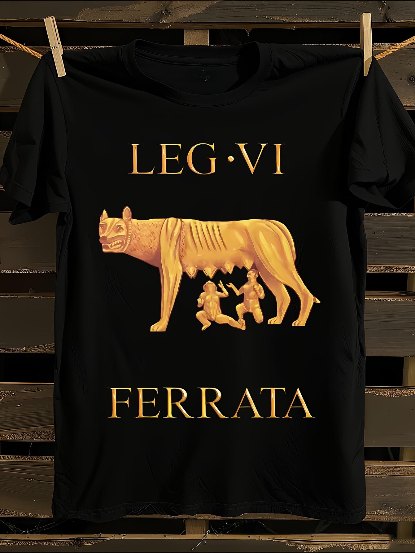 Roman Legion SPQR Legion VI Ferrata Ironclad Tshirt S