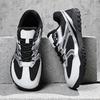 TUINANLE New Arrival Couple Sneakers Wide Fit Outdoor Minimalist Black Casual Shoes for All Day Wear