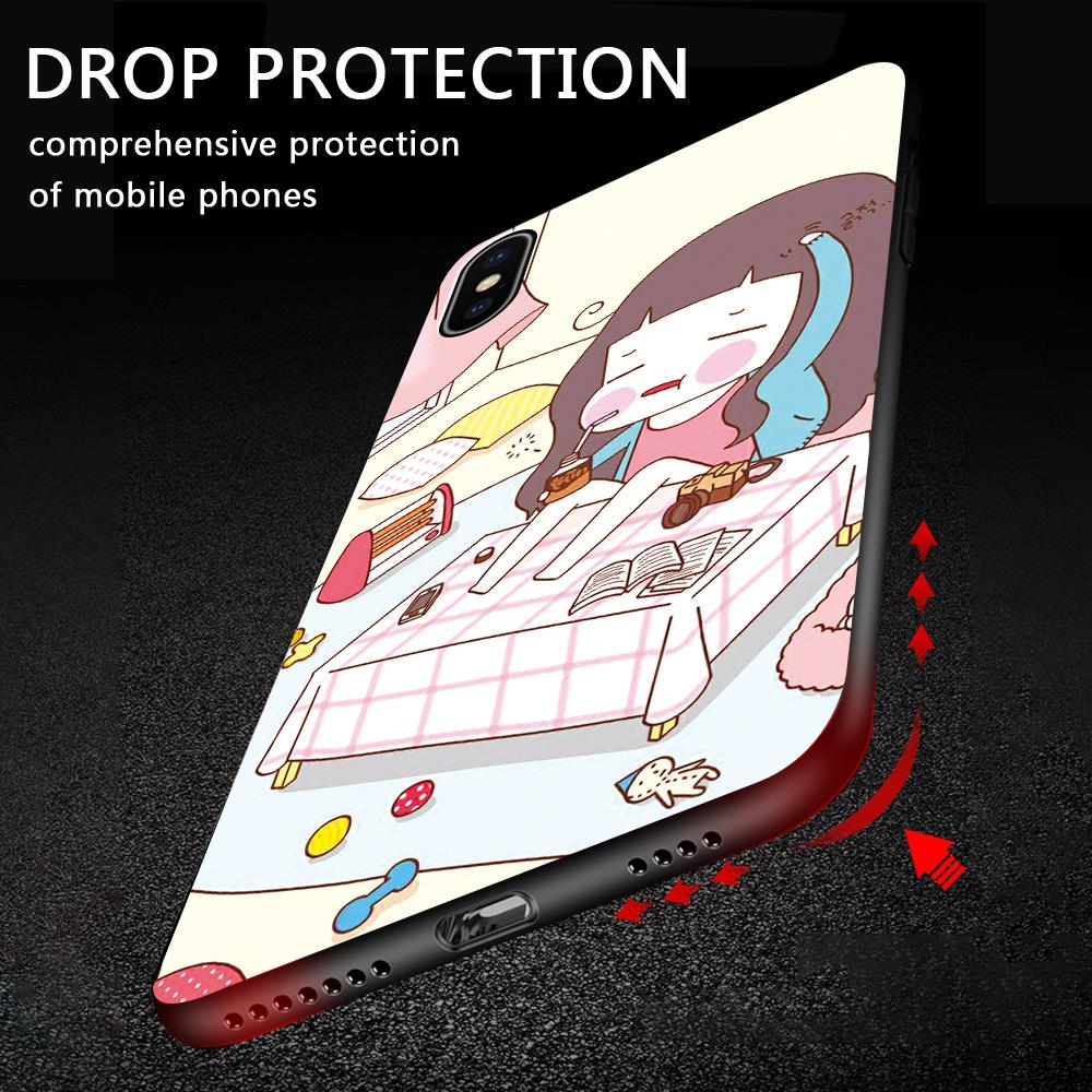 Carcasă pentru telefon cu model pictat, rezistentă la șocuri, din silicon moale, TPU, pentru husă Samsung