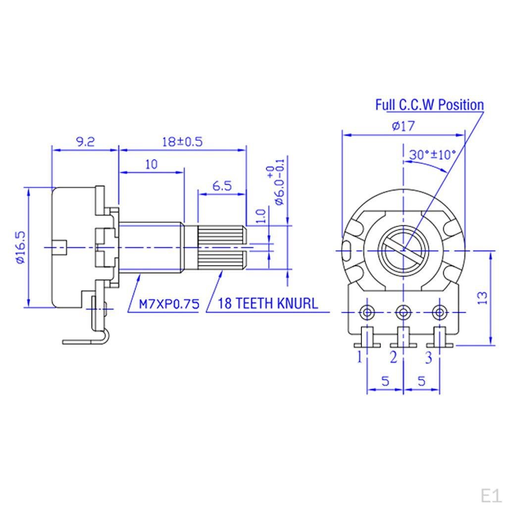 4ks Split Guitar Pot Control Audio