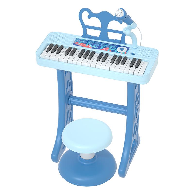 37-Key Kids  Electronic Keyboard with Microphone - Beginner Musical Toy for Girls