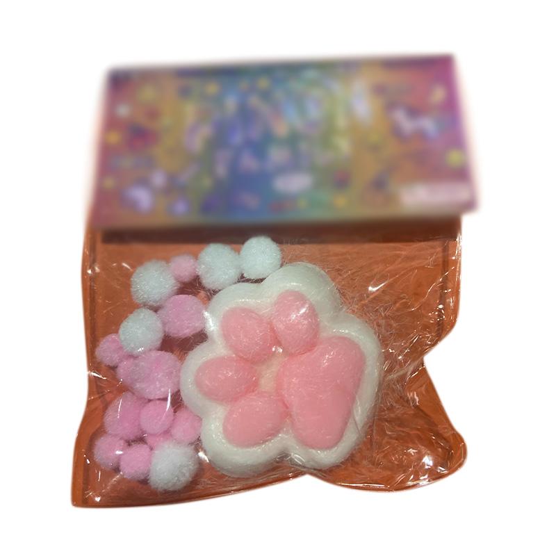 New Cute Squeeze Cat Paw Toys Soft Sticky Pinching Cat Paw Funny Gift Relief Relax Toys Squeeze Toy