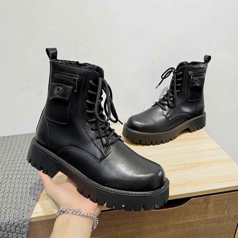 Большие желтые ботинки на толстой подошве — фото 3