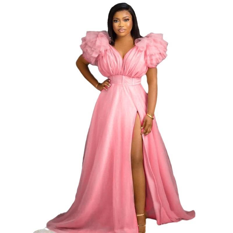 

Весна и лето Новые европейские и американские свободные платья для поездок на работу Европейские и американские женские платья больших размеров 5XL