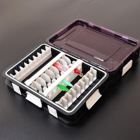 Fishing Tackle Box Portable Multi-compartment Lure Storage Box Large Capacity Lure Organizer Gift for Fishing Enthusiasts Anglers
