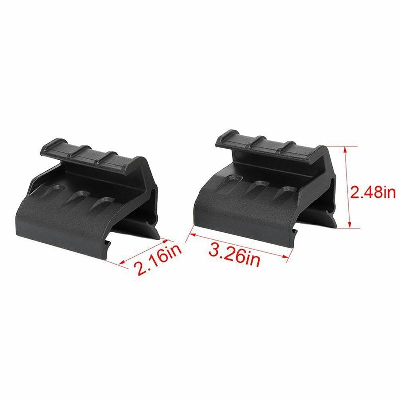 2 Stück Weiche Dach Heckscheiben Halteclips 55395761AE & 55395760AE Für Jeep Wrangler JK Modifikationszubehör