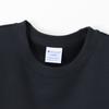Champion Basic Long Sleeve Crew Neck Sweatshirt with Size M Women's One-Point Logo, Navy, (CWSW054Z)