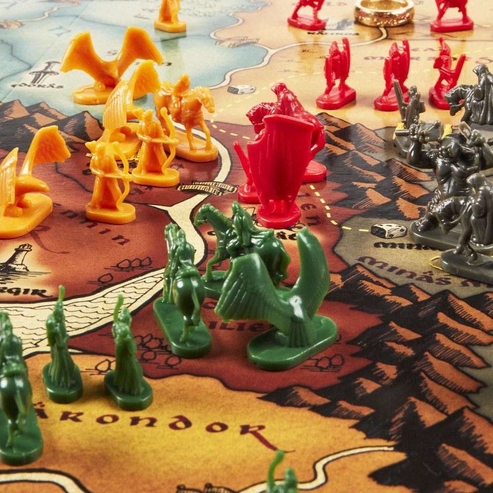 Hasbro Gaming Risk Lord of the Rings Trilogy Edition Strategy Family Board Game 2-4 Players Ages 10 and Up Amazon Exclusive