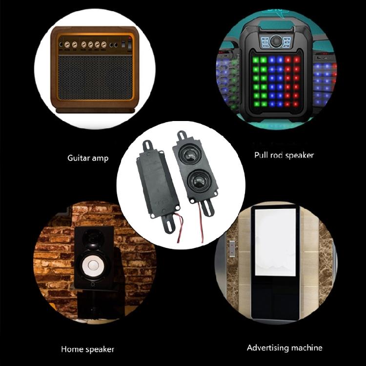 Commercial Magnetic Mount 8Ohm Speaker 5W Power Delivering Crisp Sound For Digital Signage Systems