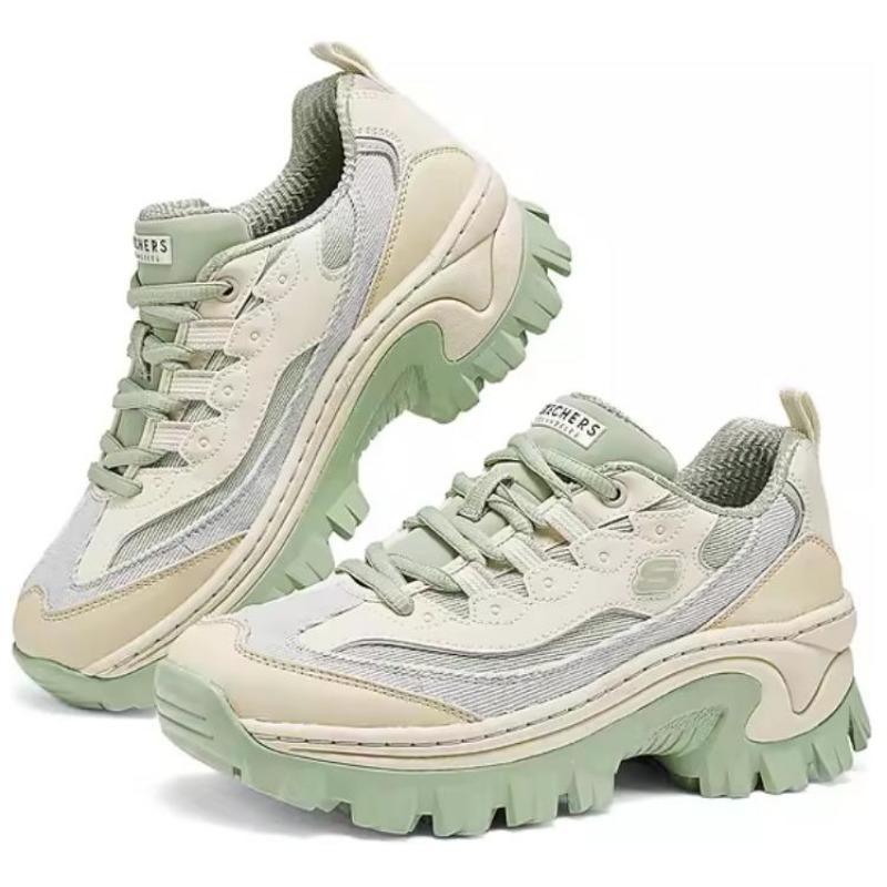 Skechers HI-RYZE Women Low Chunky Sneakers Mint Green 177234-SAGE