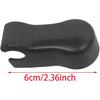 2 st Vindrutetorkararmsskydd för Land Rover Defender 2002-2016 LR058466 6 cm/2,36 tum Svart PBT-material Bildelar
