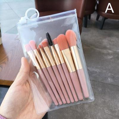 Měkká a nadýchaná sada štětců na make-up Kosmetický štětec na make-up, tvářenku, pudr, oční stíny, Kabuki, na zapracování, kosmetické nástroje 8, 1 kus
