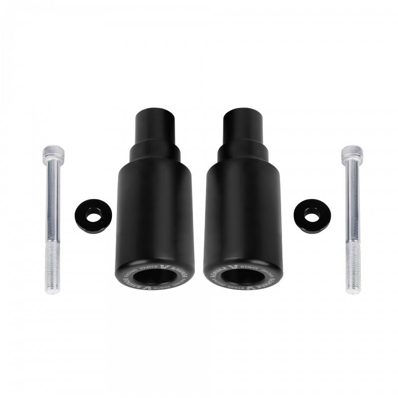 Motorcycle Crash Protector Bar With Rubber Guard Triumph Street Triple 765 RS R S Black M1-5030