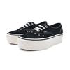 Vans Chaussures de Skate Authentiques Plateforme Coupe Confortable Basse Unisex Baskets Noir VN000CN0BLA