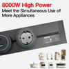 Wall Power Track socket US EU UK standard office Wall electric sockets 40cm 50cm plugs adapters Grey Black USB Type c Ports