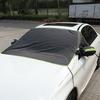 Car Windshield Cover All-Weather Protection 4-Layer Magnetic Snow And Ice Shield with Side Window And Mirror Protector Windshield Frost Guard for