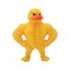 1pcs Muscle Duck Statue 3D Printed Novel Desktop Decoration Fun Christmas and Halloween Home Decoration for Muscular Men
