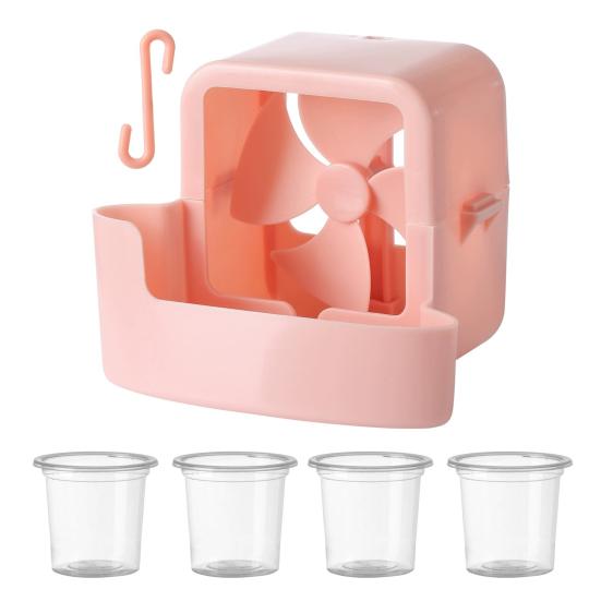 Fan Cooler Portable Mini Hanging Fan Easy Installation No Drilling Compact Size Cooling Fan