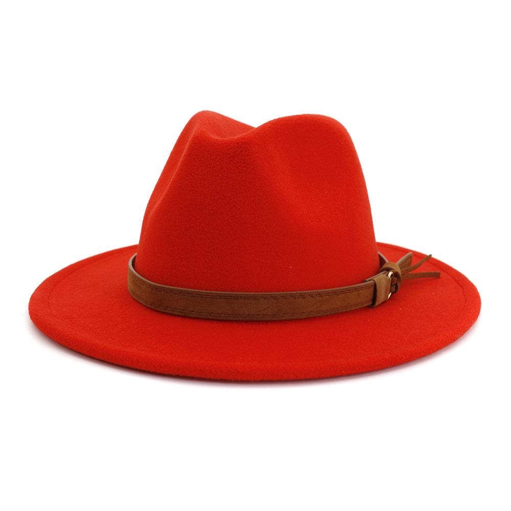 New Arrive Custom Trilby Retro Large Brim Felt Fedora Hats