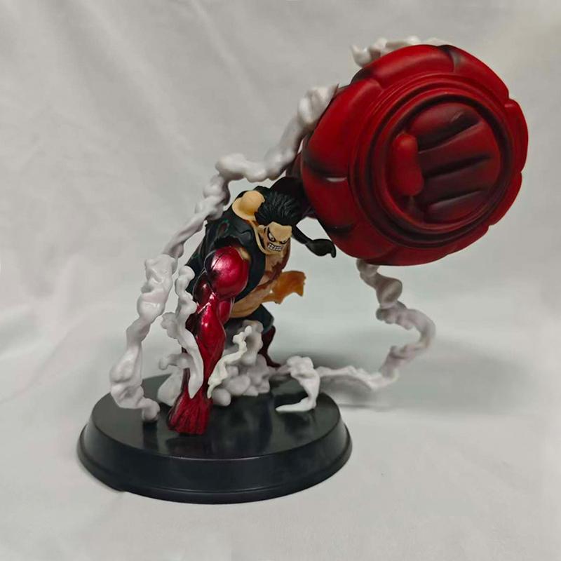 Anime Figure One Piece Luffy Four Emperors Shanks Straw Hat Luffy Action Figure Monkey D Luffy Collection Model Doll Toys