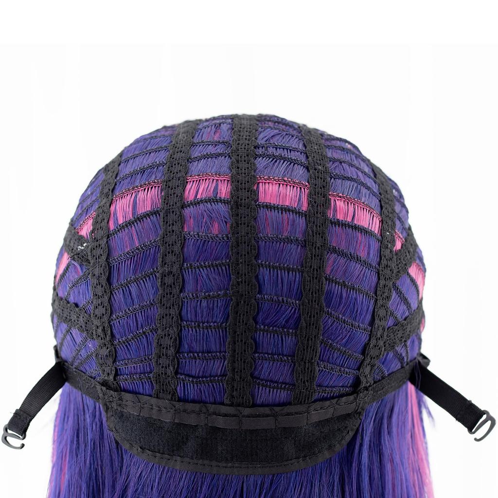 High-quality Ai Hoshino wig, anime-inspired, heat-resistant, perfect for parties, events, and costumes. Includes wig net. New