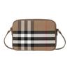 Burberry Klasická Kostkovaná Bavlněná Taška přes Rameno na Zip Dámská taška přes rameno Hnědá 81140681