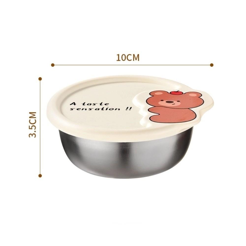 304 Stainless Steel Storage Containers Easy Clean Dipping Dish Portable Sauce Cup  Food Storage