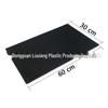 Black Non-slip Thickened PVC Bar Mat - High-end Soft Rubber Coaster