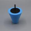 Conical Sponge Buffing Polishing Cone for Automotive Car Tire Hub Care Metal Polish Cleaning Foam Pad Sponge Polish Wheel Tool