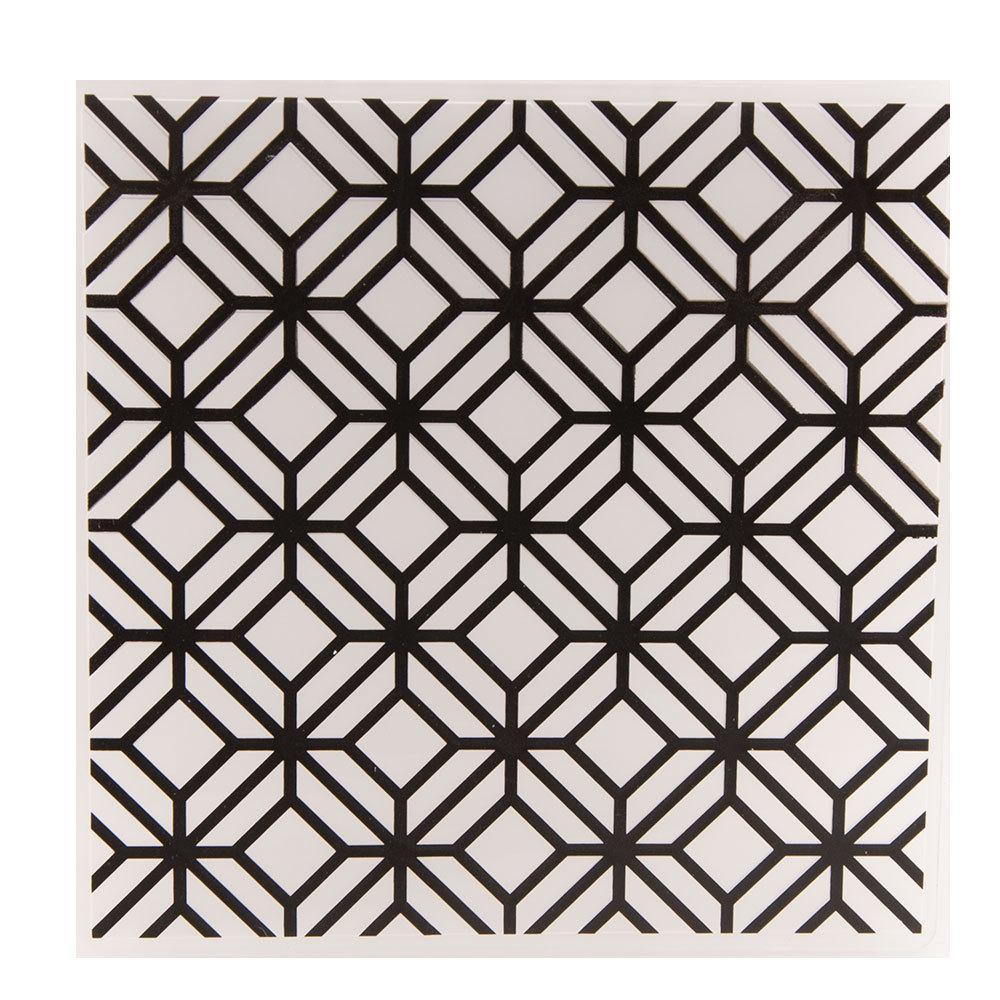 Grid Net Plastic Embossing Folders Template Dies Stencil Flower Lace Line Rattan Heart Frame