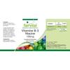 Vitamine b-3 avec niacine - 250 comprimés