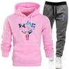 Kobe Bryant Memorial Hoodie Set Mens Black Mamba Streetwear Starry Sport Tracksuit Winter