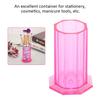 Nail Art Brush Storage Holder Painting Pen Case   Manicure Tool Container (Pink)