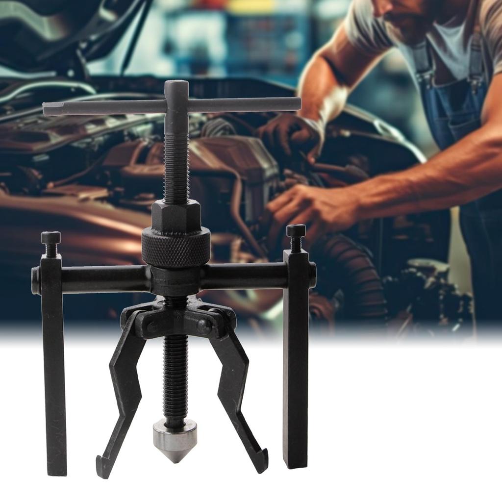 Heavy Duty 3 Jaw Inner Bearing Puller Auto Bushing Gear Extractor 2 Jaw Gear Puller Automotive Machine Tool Car SUV Motorcycle