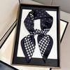 Spring and Autumn New Square Scarf Women Outdoor Luxury Design Scarf Small Headband Printed Kerchief Hijab Lady Polyester