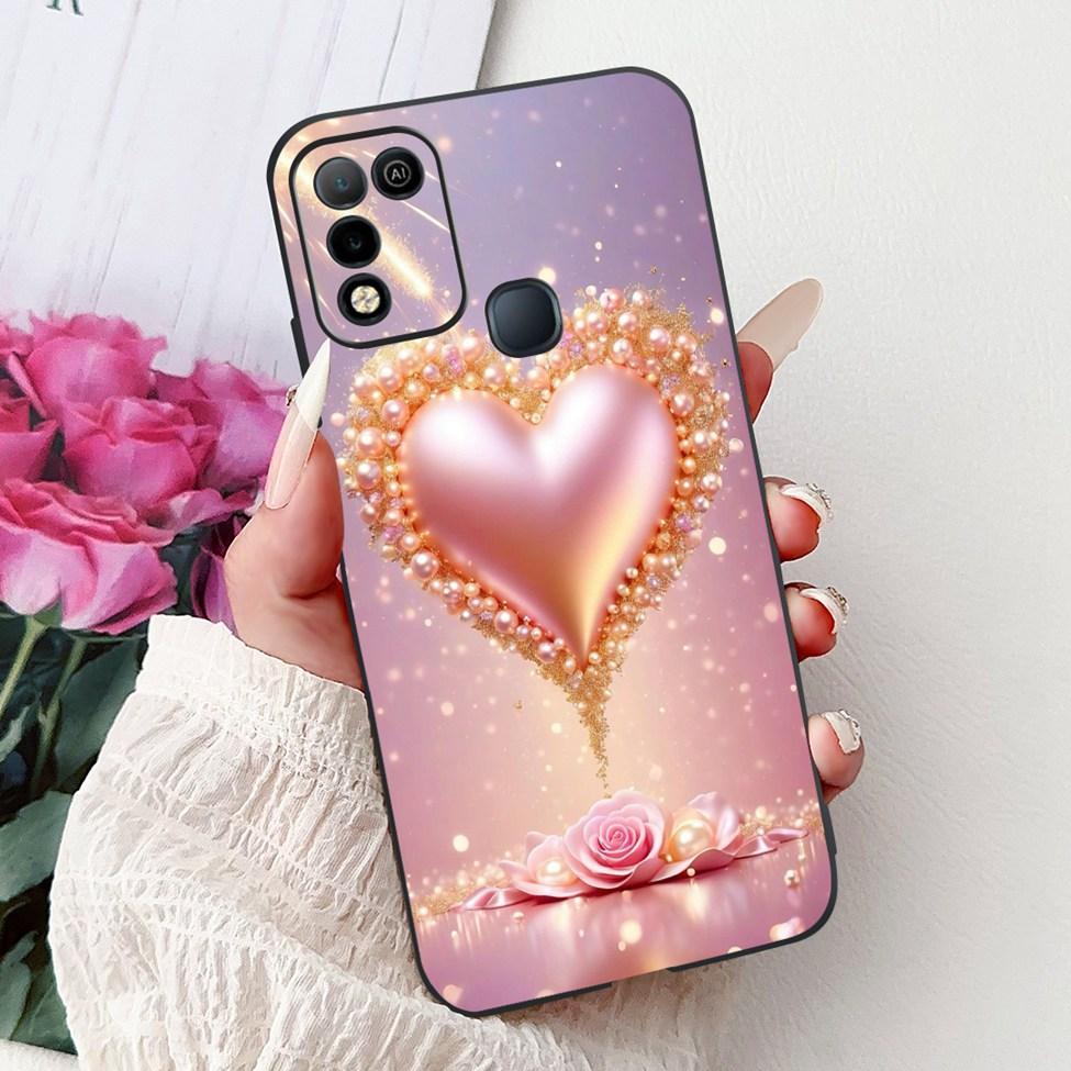 For Infinix Hot 10 X682C 10s X689B 10play X688C Back Cover For Infinix Hot 10 Play Case Shockproof Fashion Cute Cartoon Silicone