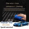 Leather Car Trunk Mat For Haval H9 2015- 7-Seat Cargo Liner Accessories Interior Boot