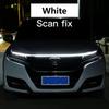 150CM 180CM Scan Starting LED Car Hood Light Daytime Running Light Universal Flexible Dynamic Car DRL 12V Ambient Light