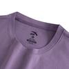 Anta Outdoors Short Sleeve Knitted T-Shirt Summer 2026 Unisex Tops Dark-Gray Purple 972626101-4