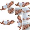 Lifelike 18-inch Reborn Baby Doll Handmade Silicone Body Safe And Non-toxic Perfect Gift For Kids