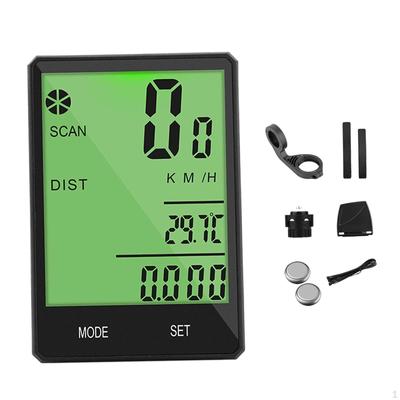 Bike Computer Bicycle Accessories Waterproof LED Display Speedometer
